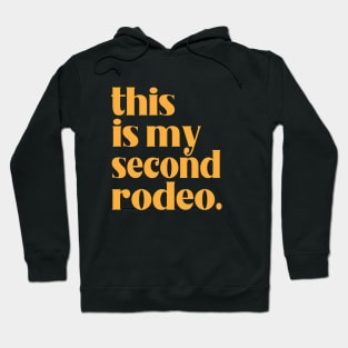 This is my second rodeo - Not Quite a Noob, but Definitely Not a Pro Hoodie